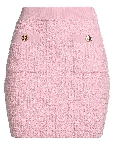 ELISABETTA FRANCHI Mini skirt Pink 37% Polyamide, 32% Wool, 31% Acrylic