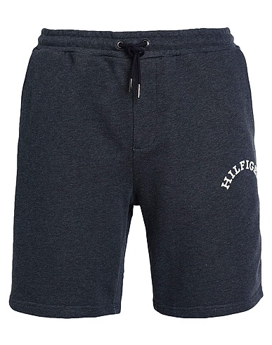 TOMMY HILFIGER Shorts & Bermuda Navy blue 100% Cotton