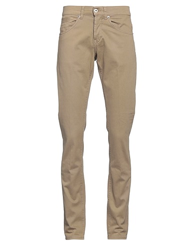 DONDUP Casual trouser Khaki 98% Cotton, 2% Elastane