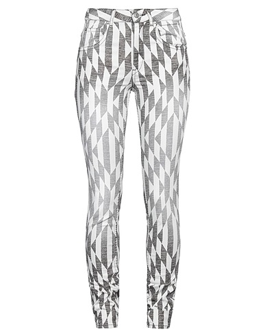 ISABEL MARANT Denim trousers Black 97% Cotton, 3% Elastane