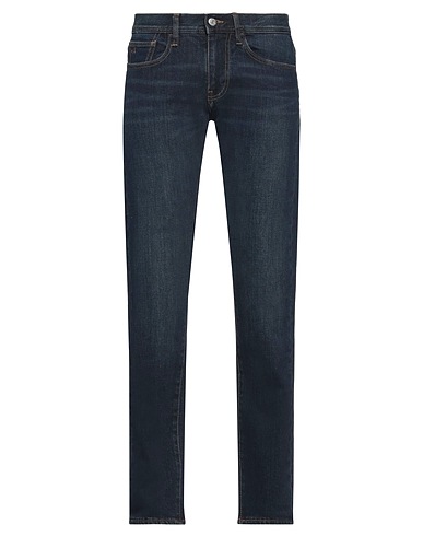 ARMANI EXCHANGE Pantalones vaqueros Azul marino 99% Algodón, 1% Elastán