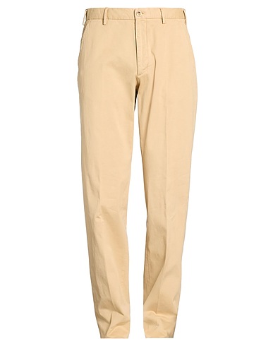 INCOTEX Casual pants Light brown 98% Cotton, 2% Elastane