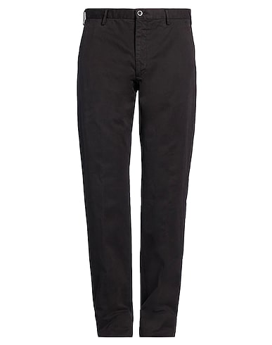 INCOTEX Casual trouser Black 98% Cotton, 2% Elastane