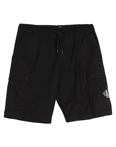CALVIN KLEIN JEANS Shorts & Bermuda Black 97% Cotton, 3% Elastane