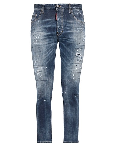 DSQUARED2 Denim pants Blue 99% Cotton, 1% Elastane