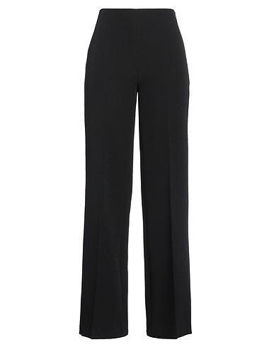 P.A.R.O.S.H. Casual pants Black 96% Polyester, 4% Elastane
