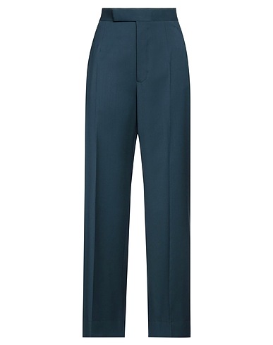 VIVIENNE WESTWOOD Casual pants Deep teal 100% Virgin Wool