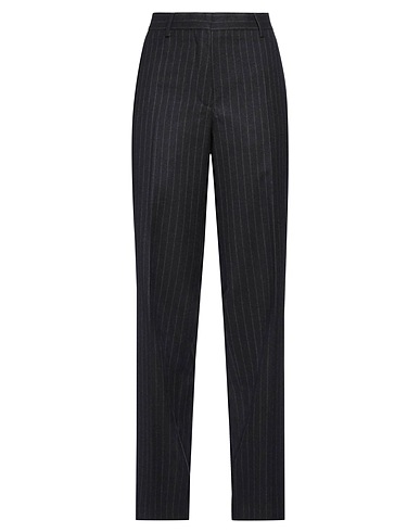 DRIES VAN NOTEN Casual pants Charcoal 100% Wool