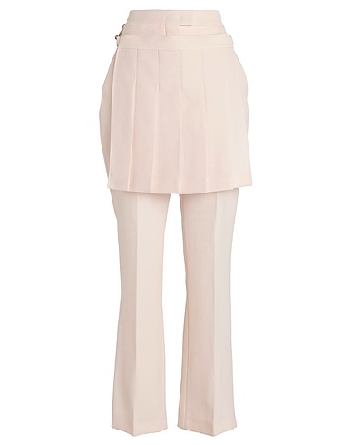 FENDI Casual pants Light pink 100% Virgin Wool
