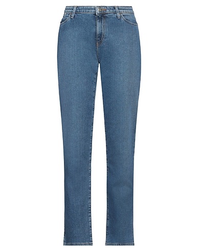 EMPORIO ARMANI Denim pants Blue 99% Cotton, 1% Elastane