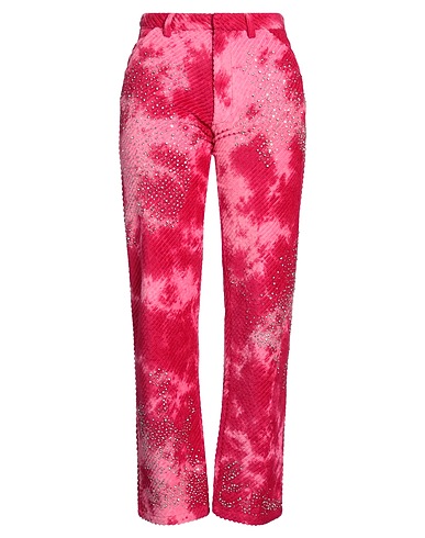 DES_PHEMMES Casual trouser Magenta 100% Cotton