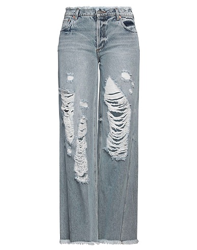 SER.O.YA Denim pants Blue 100% Cotton
