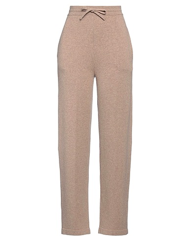 MARANT ÉTOILE Casual trouser Beige 75% Merino Wool, 18% Viscose, 7% Polyester