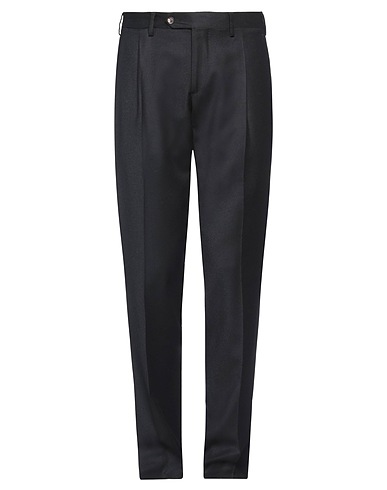 LARDINI Pantalone Nero 89% Lana, 10% Cachemire, 1% Elastan