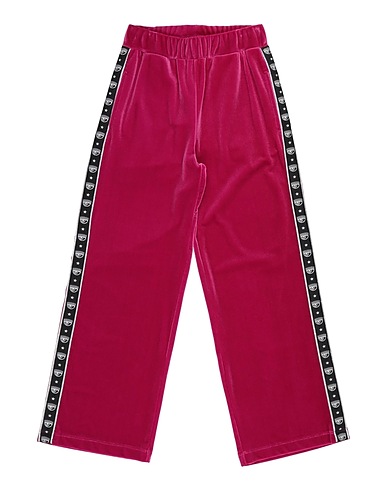 CHIARA FERRAGNI Casual trouser Mauve 90% Polyester, 10% Elastane