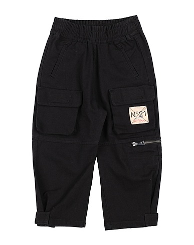 N°21 Denim pants Black 100% Cotton