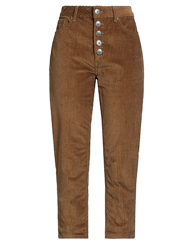 DONDUP Casual trouser Khaki 98% Cotton, 2% Elastane
