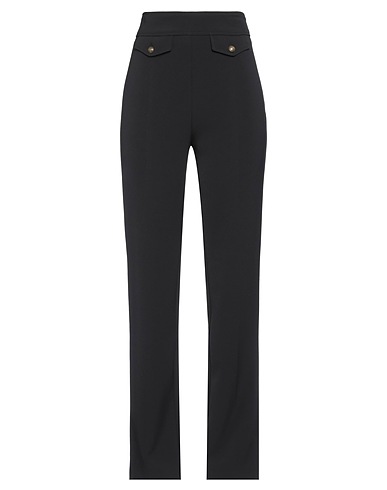 NENETTE Casual pants Black 92% Polyester, 8% Elastane