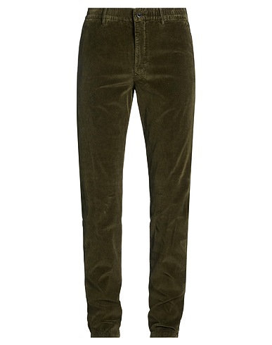 INCOTEX Повседневные брюки INCOTEX SLACKS BY SLOWEAR Зелёный милитари 98% Хлопок, 2% Эластан