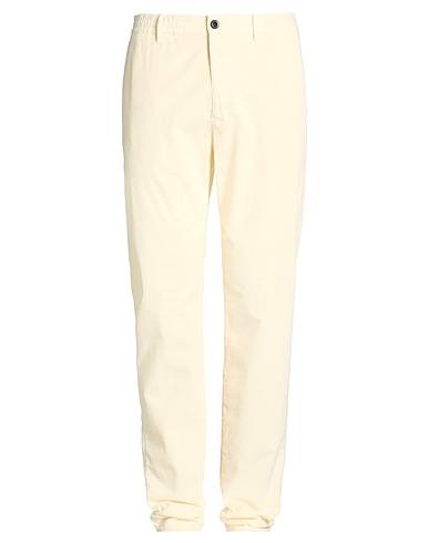 INCOTEX Casual trouser INCOTEX SLACKS BY SLOWEAR Cream 98% Cotton, 2% Elastane