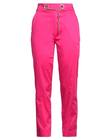 CLIPS Casual trouser Fuchsia 97% Cotton, 3% Elastane