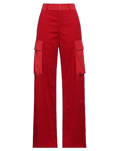 AFTERLABEL. Pantalone Mattone 100% Cotone, Poliammide, Elastan