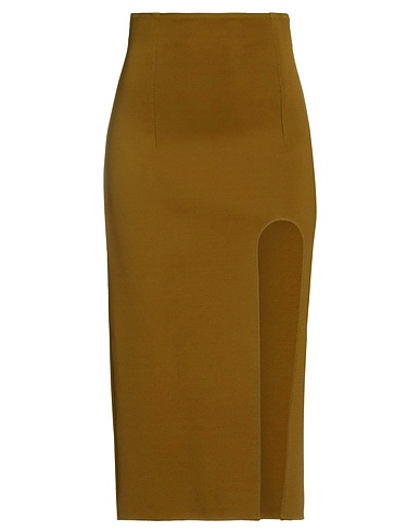 ALESSANDRO VIGILANTE Midi skirt 85% Viscose, 10% Polyamide, 5% Elastane