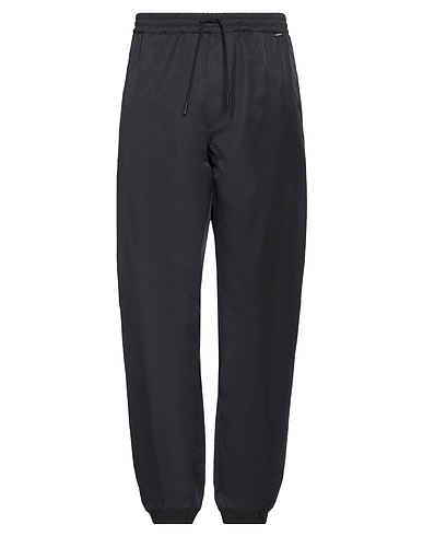 MONCLER パンツ ブラック コットン 64% / ナイロン 36%