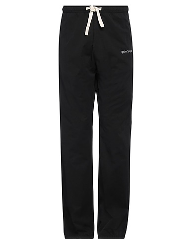PALM ANGELS Pantalone Nero 100% Cotone, Poliestere