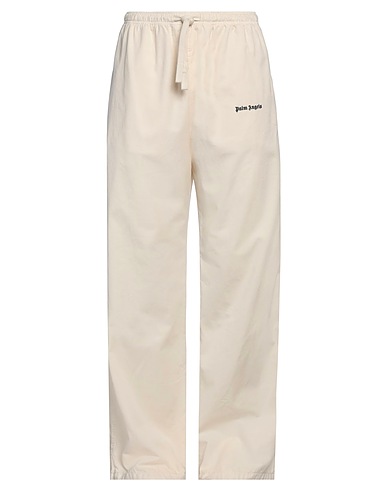 PALM ANGELS Casual pants Cream 100% Cotton, Polyester