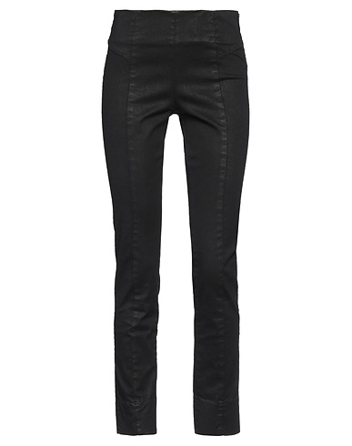 NEVER ENOUGH Casual pants Black 97% Cotton, 3% Elastane