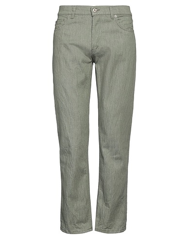 DONDUP Casual trouser Military green 98% Cotton, 2% Elastane