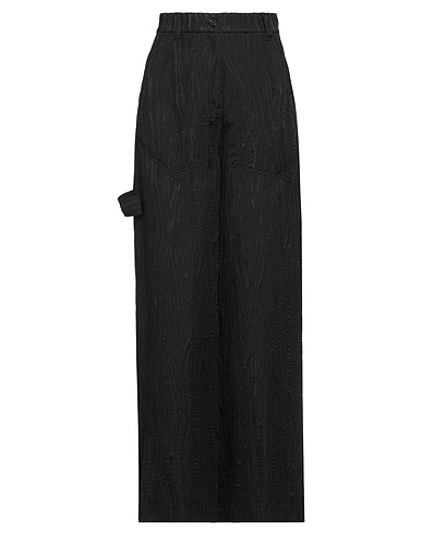 STELLA McCARTNEY Casual trouser Black 62% Cotton, 23% Silk, 15% Viscose, Polyester, Resin