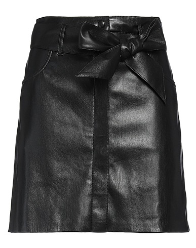 NANUSHKA Mini skirt Black 100% Recycled polyester