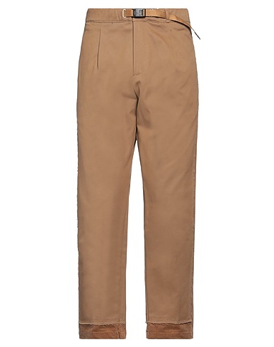 WHITE SAND Casual pants Camel 98% Cotton, 2% Elastane