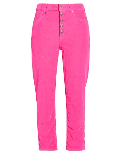 DONDUP Casual trouser Fuchsia 62% Cotton, 36% Lyocell, 2% Elastane