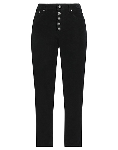 DONDUP Casual pants Black 62% Cotton, 36% Lyocell, 2% Elastane