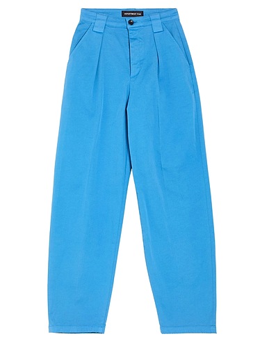 DEPARTMENT 5 Casual trouser Azure 98% Cotton, 2% Elastane