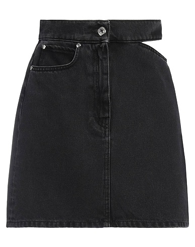 MSGM Denim skirt NERO 100% Cotton