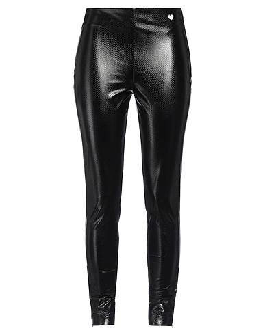 MY TWIN TWINSET Casual pants Black 95% Viscose, 5% Elastane, Polyester