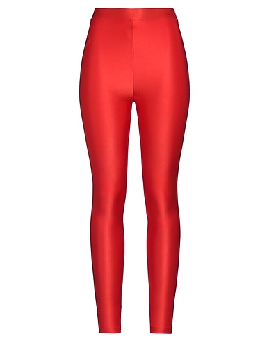 ALEXANDRE VAUTHIER Leggings Tomato red 90% Viscose, 10% Elastane
