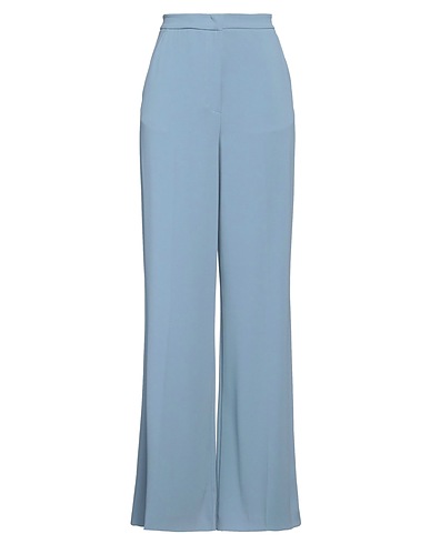 PINKO Casual trouser Pastel blue 98% Polyester, 2% Elastane