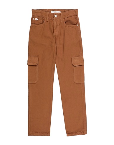 CALVIN KLEIN JEANS Casual trouser Camel 100% Cotton