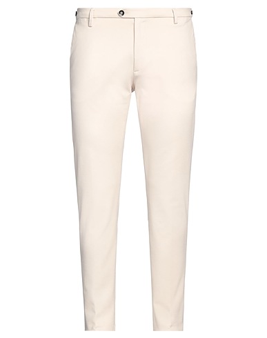 OFFICINA 36 Casual trouser Off white 64% Viscose, 31% Polyamide, 5% Elastane