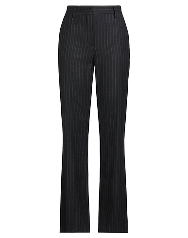 DRIES VAN NOTEN Pantalone Antracite 100% Lana