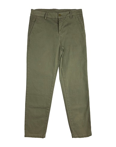 DONDUP Pantalone KIDS Verde militare 97% Cotone, 3% Elastan