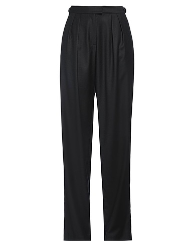 AYA MUSE Casual pants Black 100% Wool