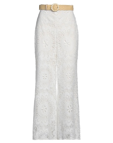 ZIMMERMANN Casual pants White 100% Polyester