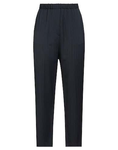 FORTE_FORTE Pantalon BLU NOTTE 57% Viscose, 43% Laine vierge