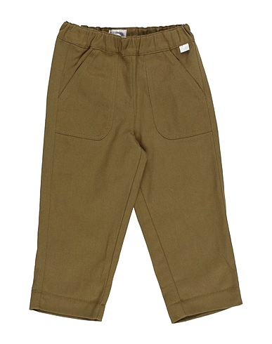 IL GUFO Casual pants Military green 100% Cotton